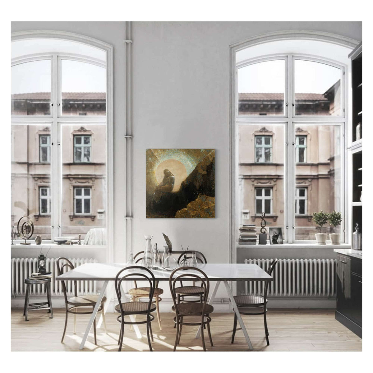 Melancholy by Odilon Redon