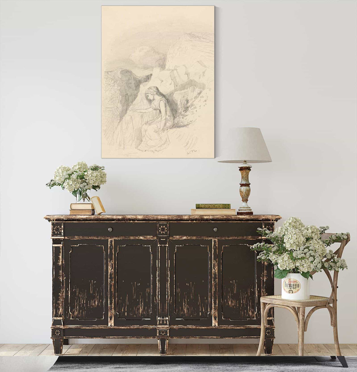 Melancholy by Odilon Redon