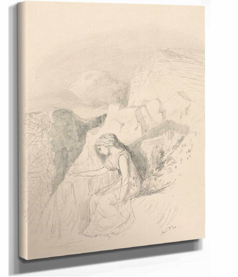 Melancholy by Odilon Redon