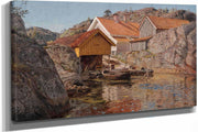 Mellom Klipper Mol Ny Hellesund by Amaldus Nielsen