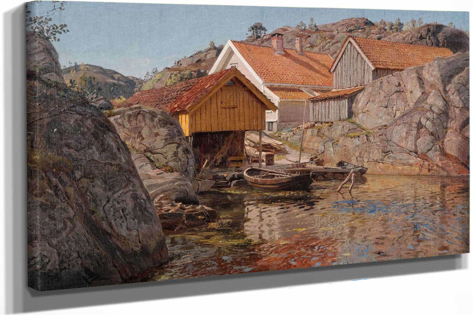 Mellom Klipper Mol Ny Hellesund by Amaldus Nielsen