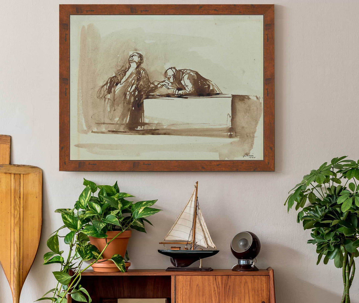 Men Of Justice by Jean Louis Forain