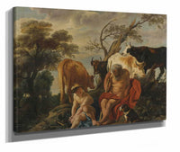 Mercury And Argus by Jacob Jordaens