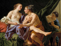Mercury Herse And Aglaura by Louis Jean Francois Lagrenee