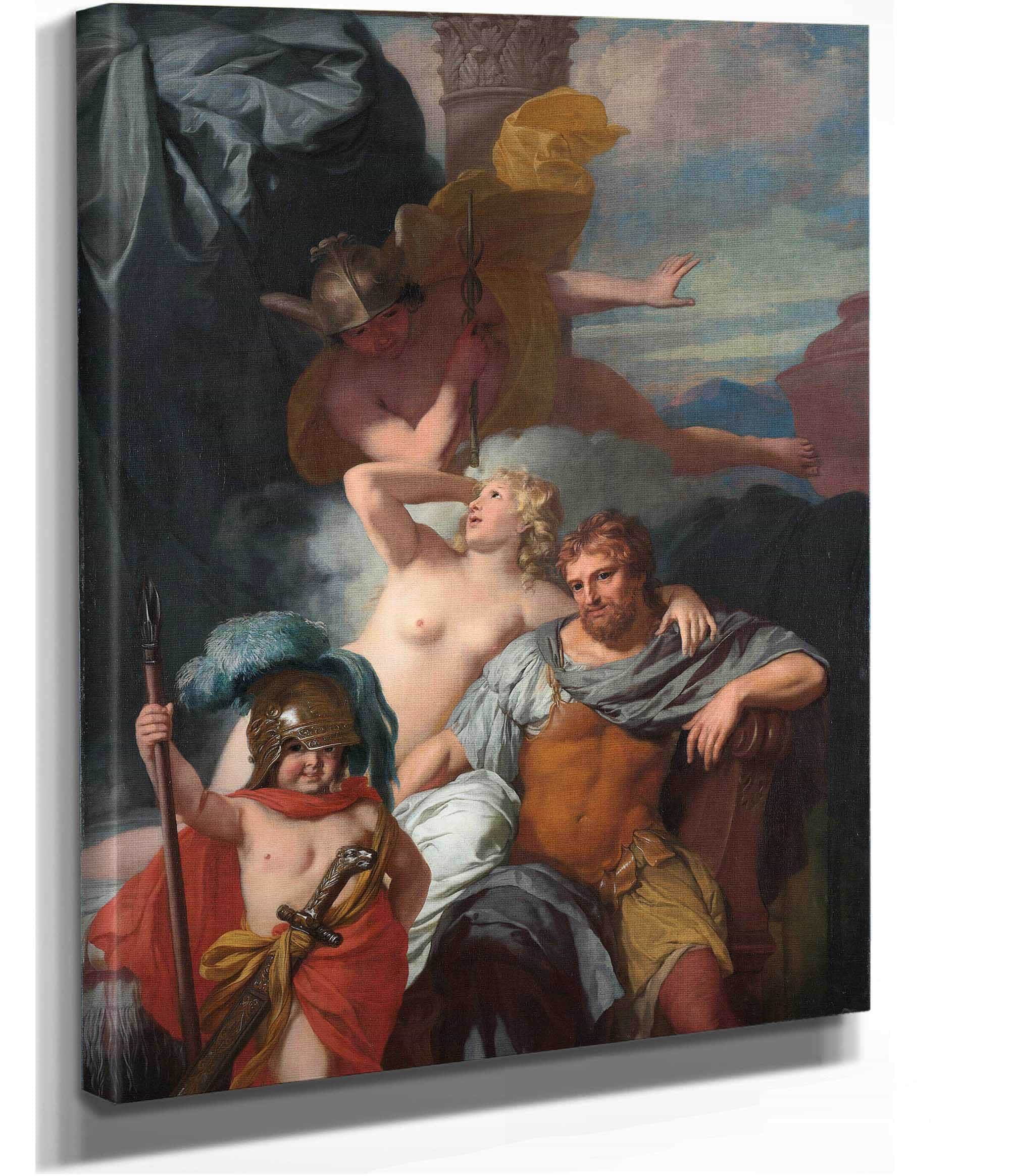 Mercury Ordering Calypso To Release Odysseus by Gerard De Lairesse