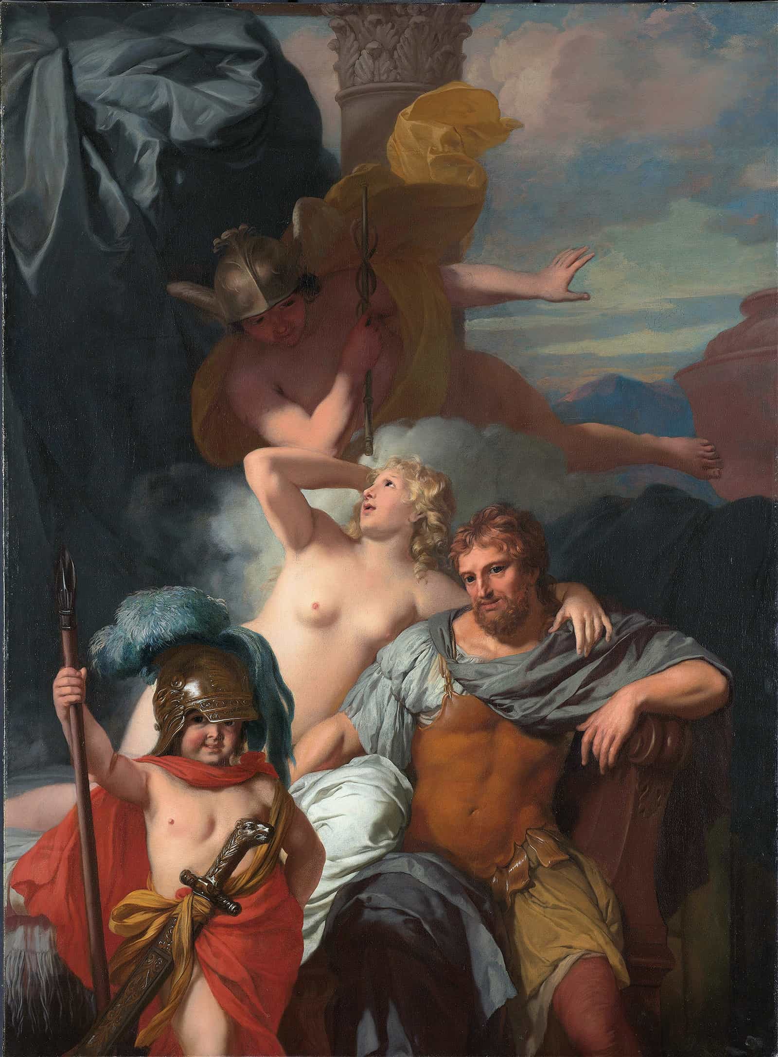 Mercury Ordering Calypso To Release Odysseus by Gerard De Lairesse