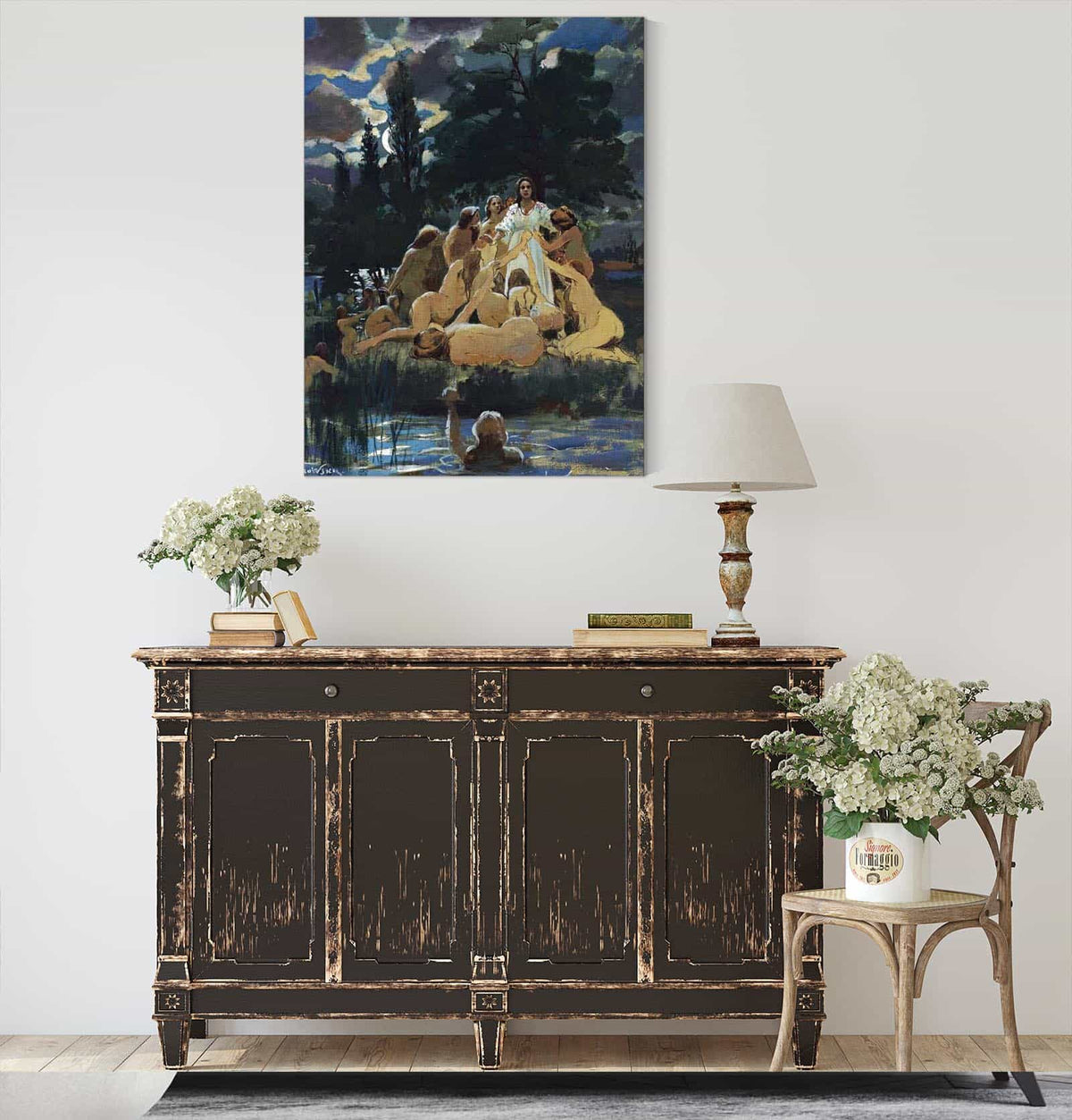 Mermaids by Konstantin Egorovich Makovsky