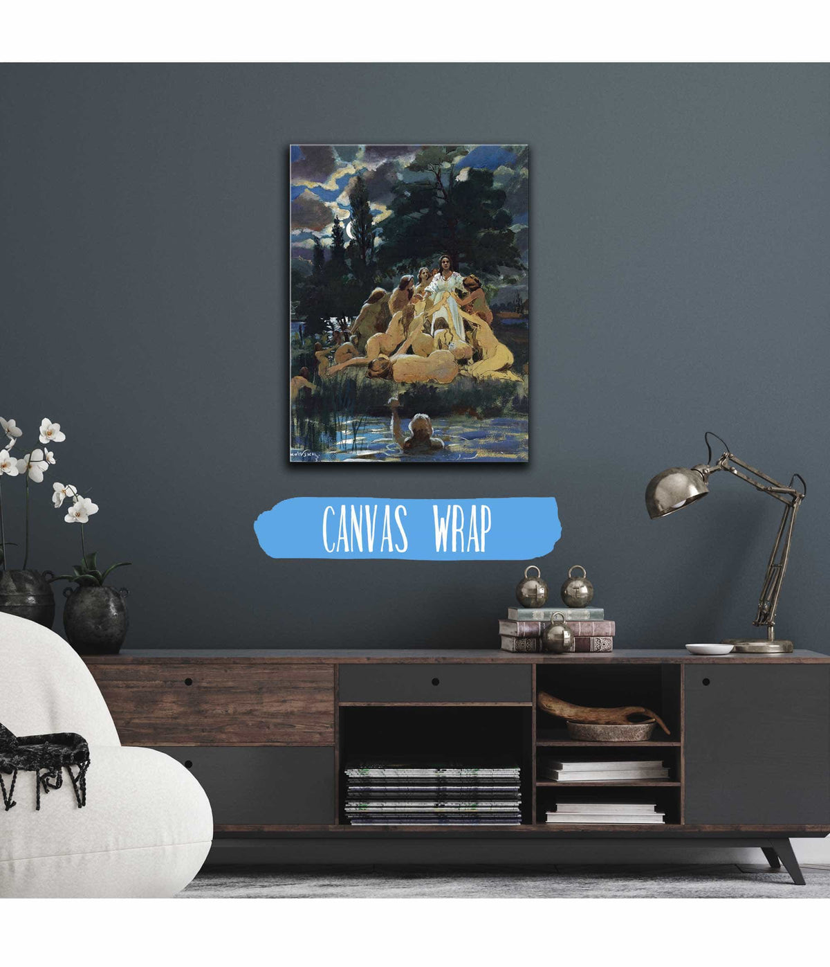 Mermaids by Konstantin Egorovich Makovsky