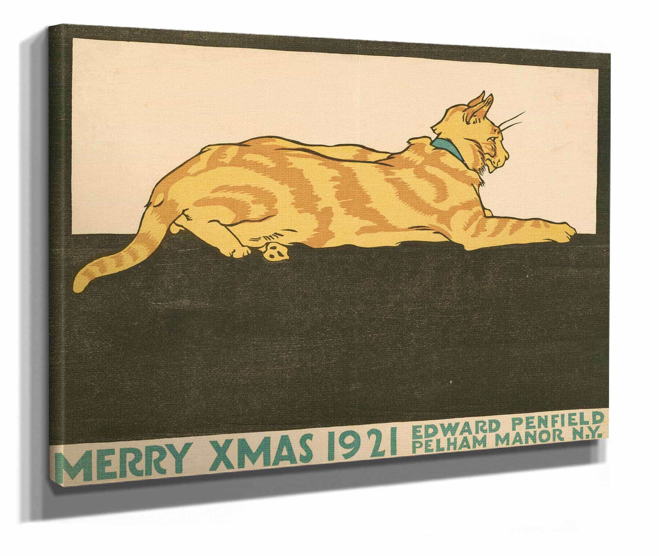 Merry Xmas by Edward Penfield