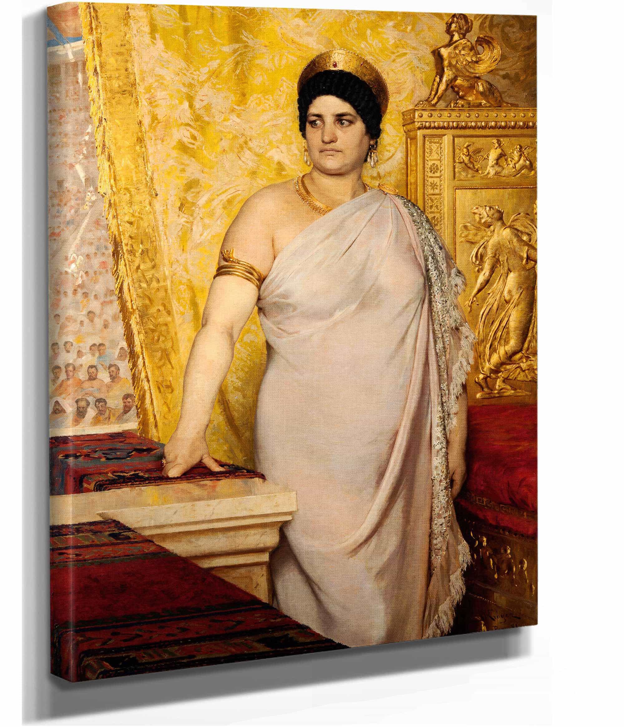 Messalina by Peder Severin Kroyer