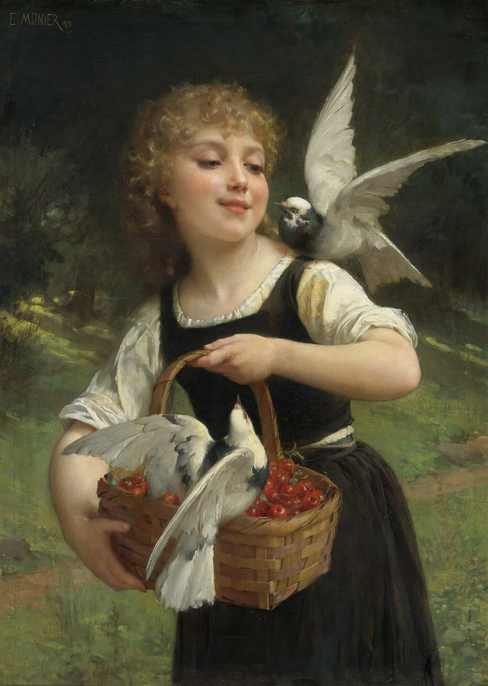 Messenger Of Love by Emile Munier