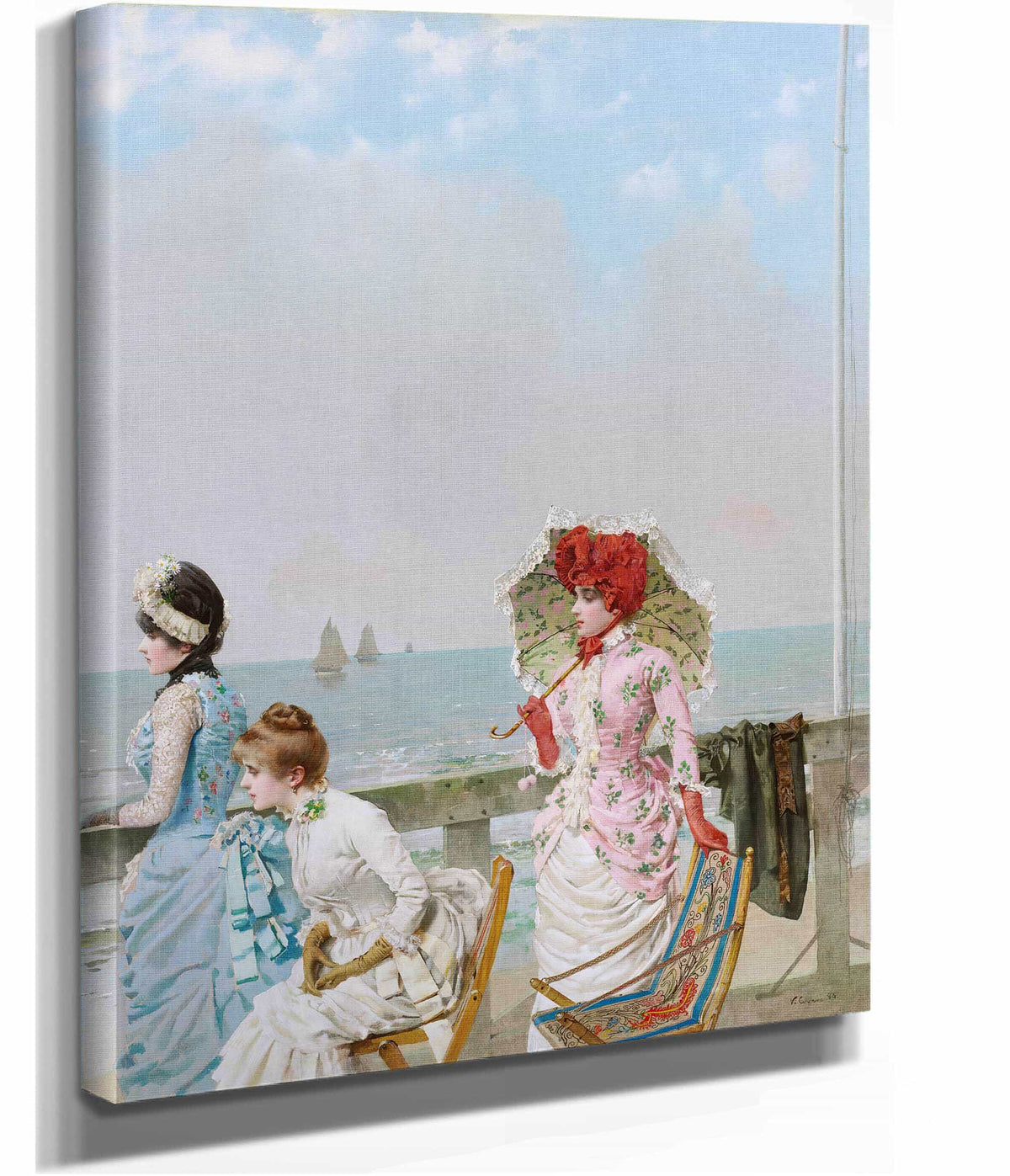 Mezzogorno Al Mare by Vittorio Matteo Corcos