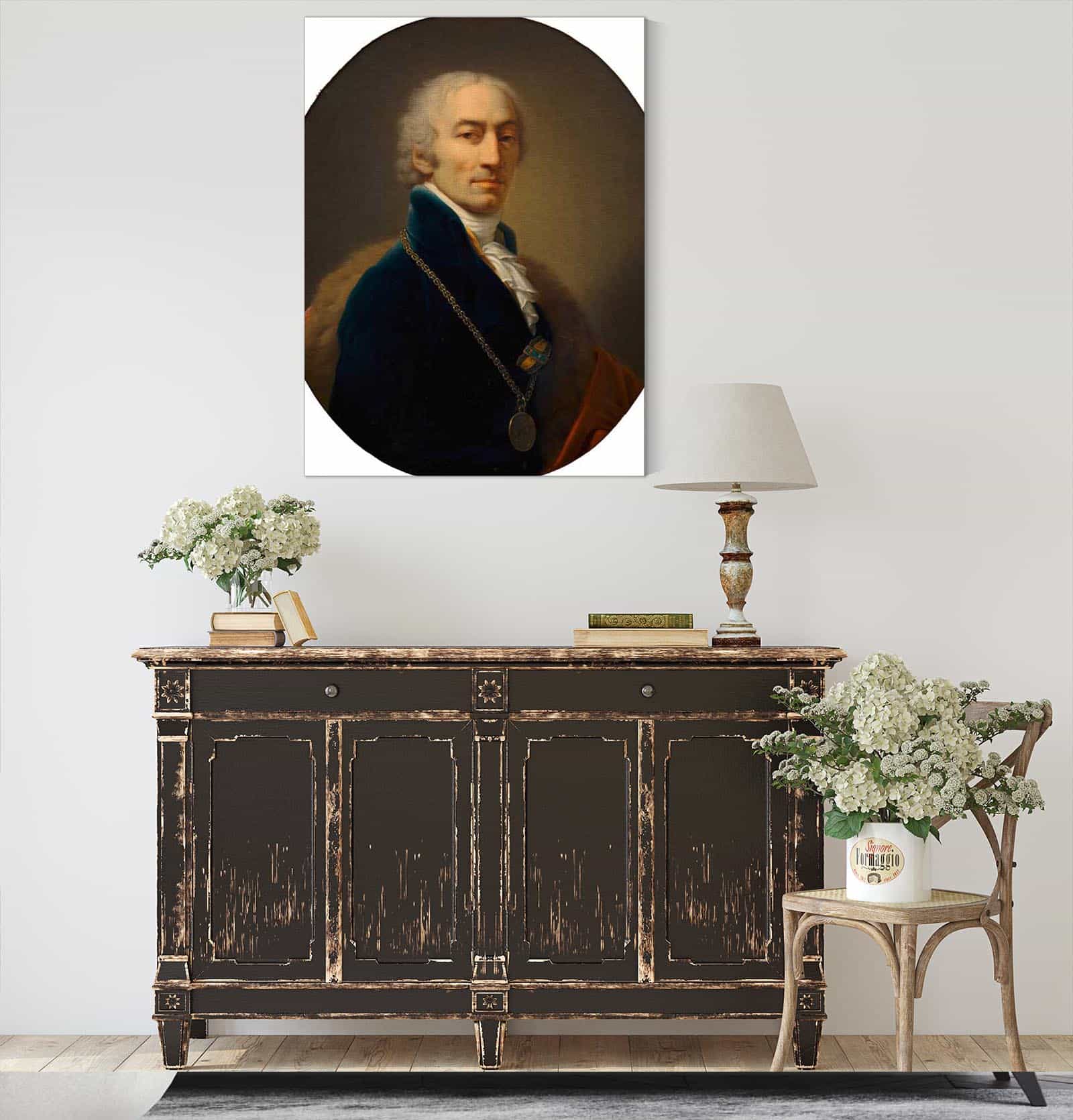 Michael Mayer Hofquartierbuchverwalter Around by Johann Baptist Von Lampi The Elder