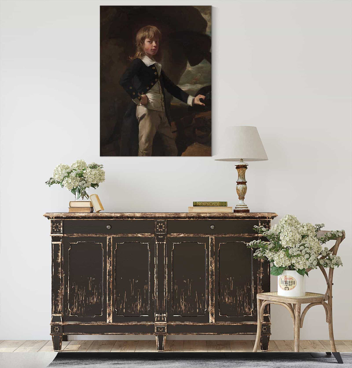 Midshipman Augustus Brine by John Singleton Copley