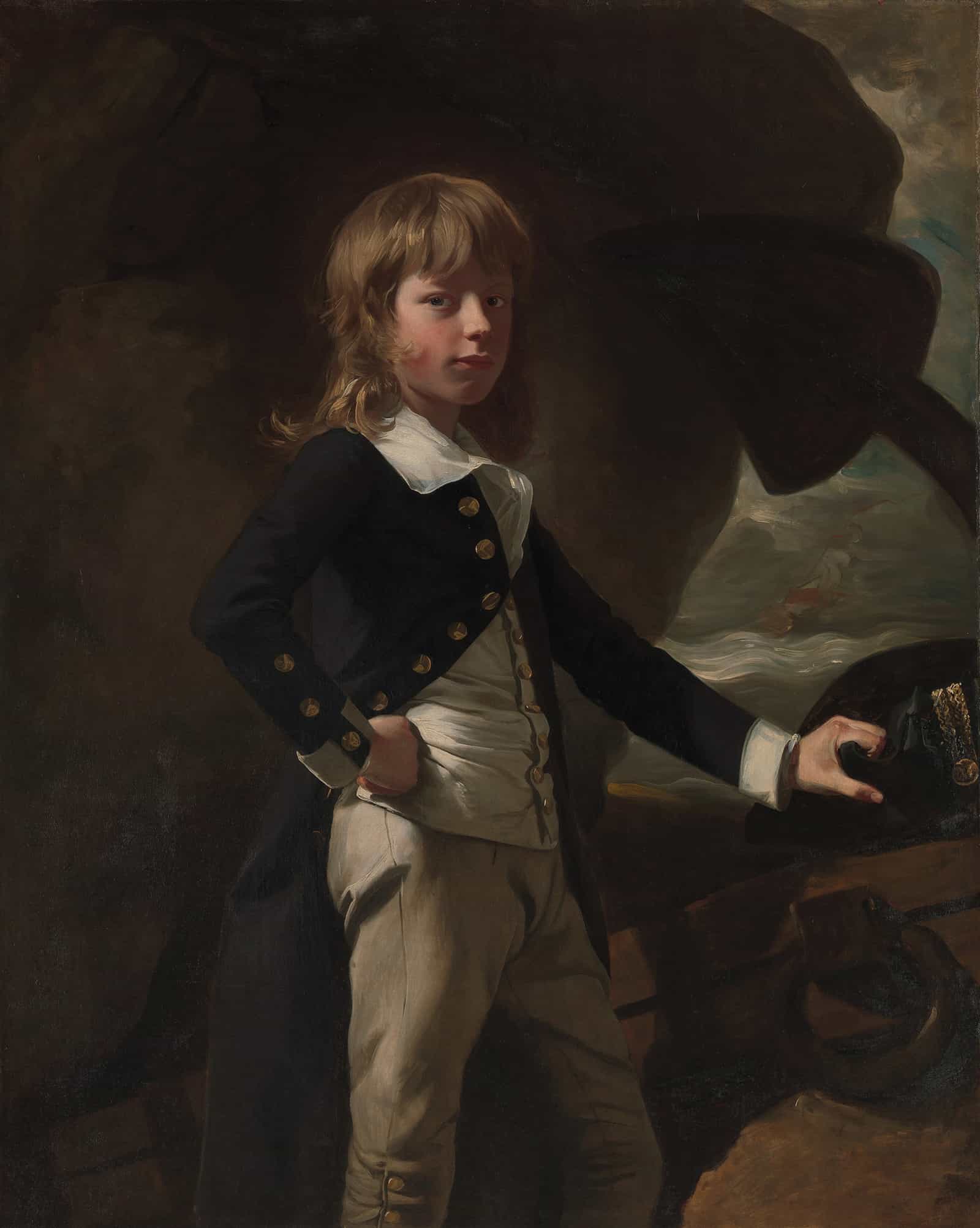 Midshipman Augustus Brine by John Singleton Copley