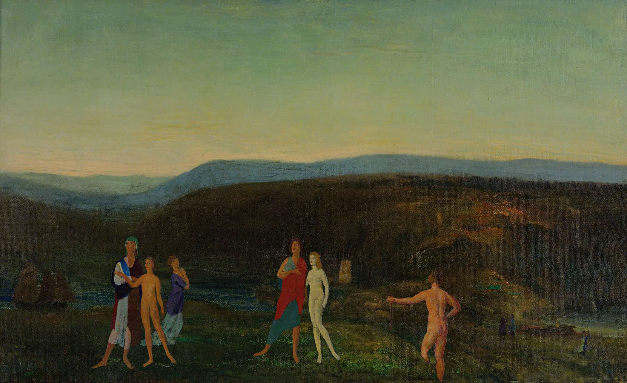 Midsummer Evening by Arthur Bowen Davies
