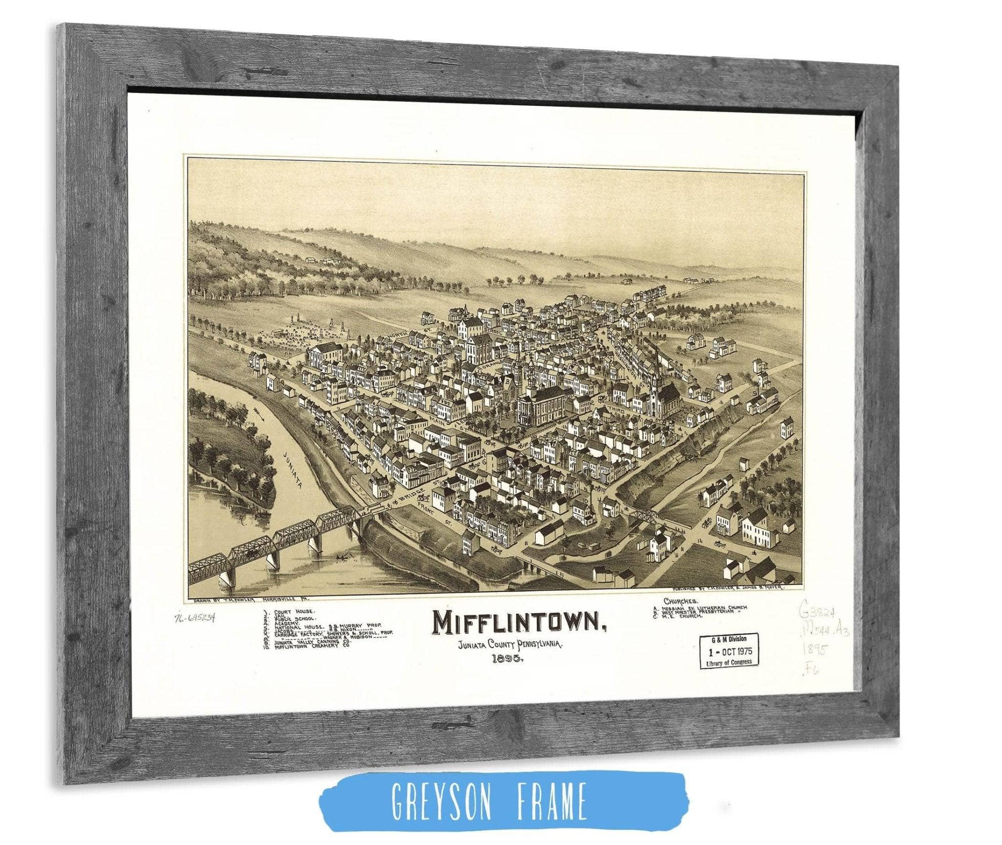 Mifflintown Juniata County Pennsylvania State of Pennsylvania