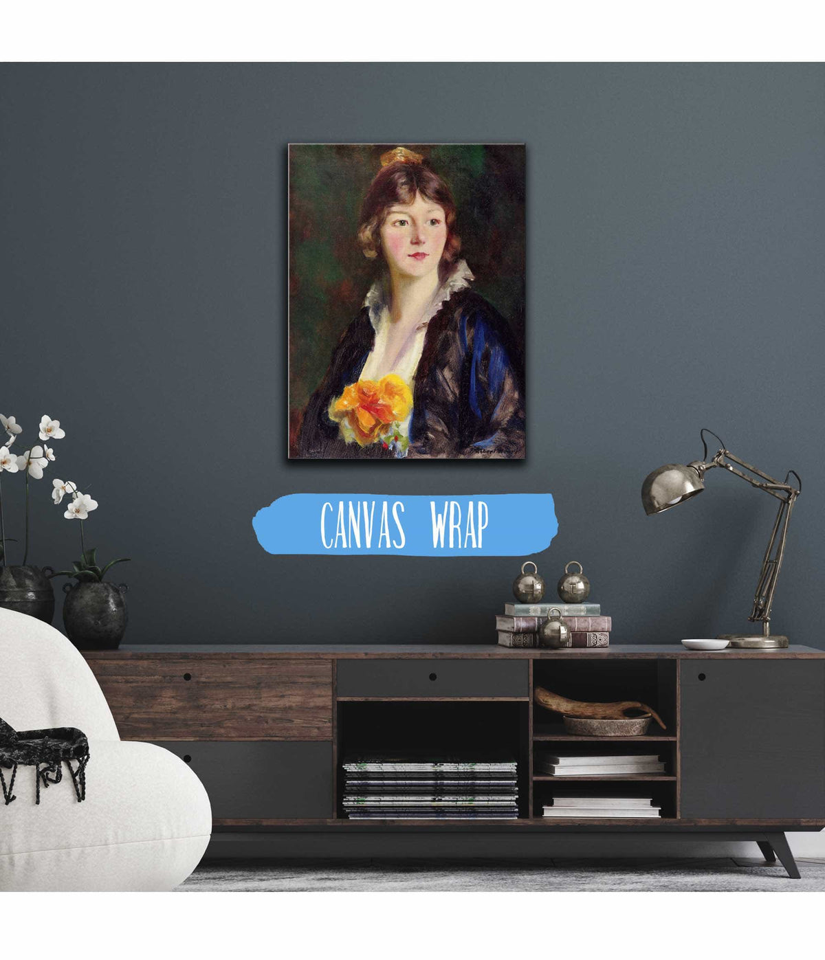 Mildred Clarke Von Kienbusch by Robert Henri