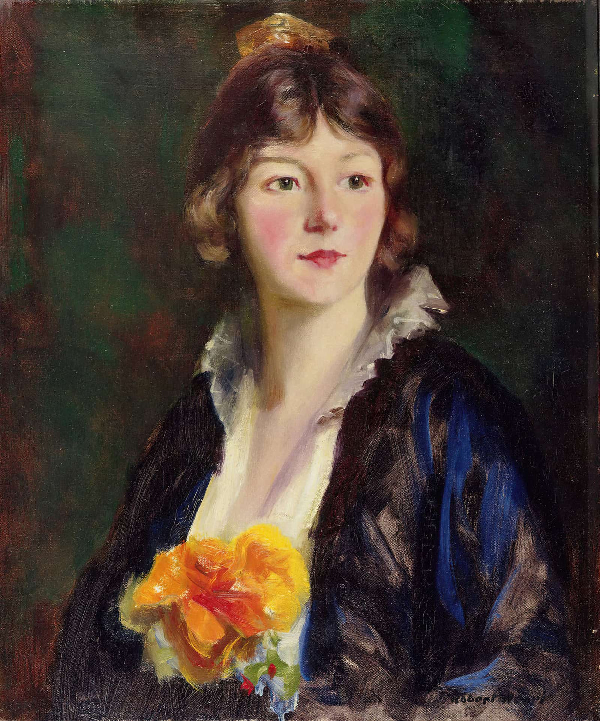 Mildred Clarke Von Kienbusch by Robert Henri
