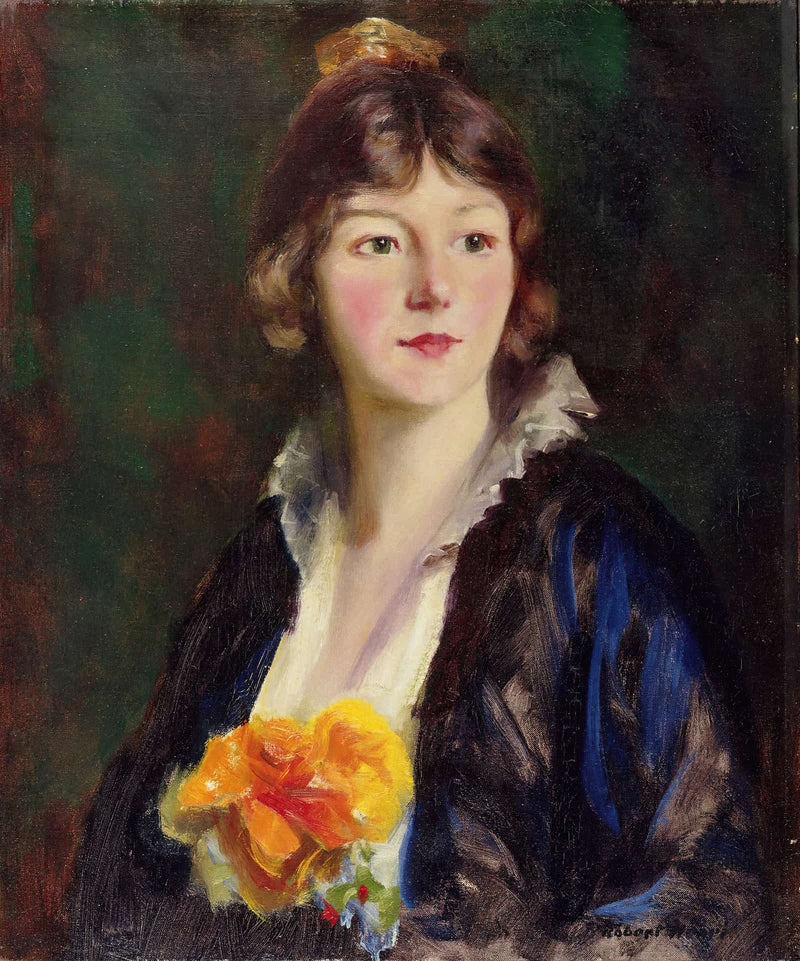 Mildred Clarke Von Kienbusch by Robert Henri