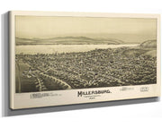 Millersburg Dauphin County Pennsylvania 1894  State Of Pennsylvania