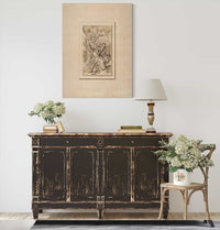 Milo Of Crotona   by Salvator Rosa