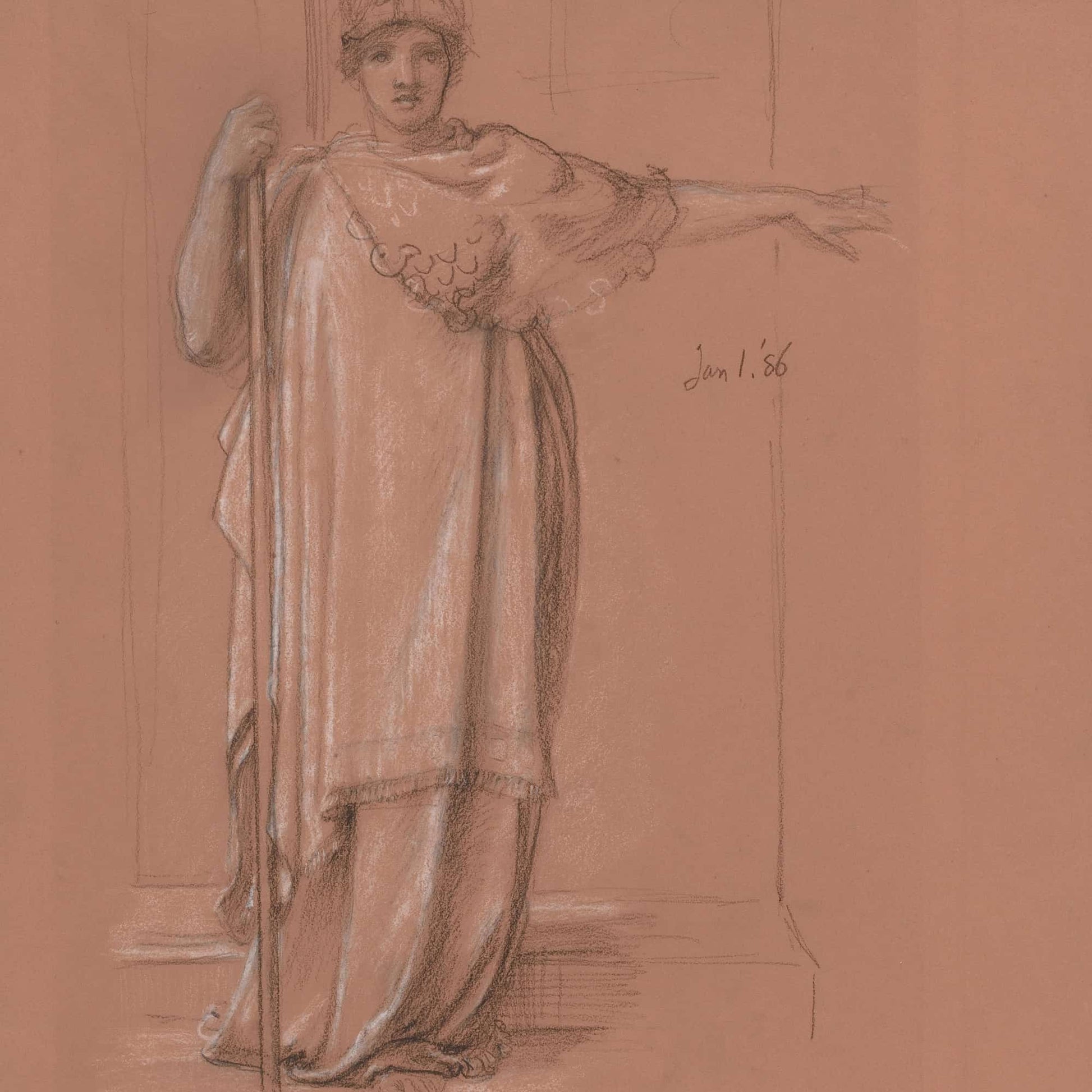 Minerva by Edward John Poynter