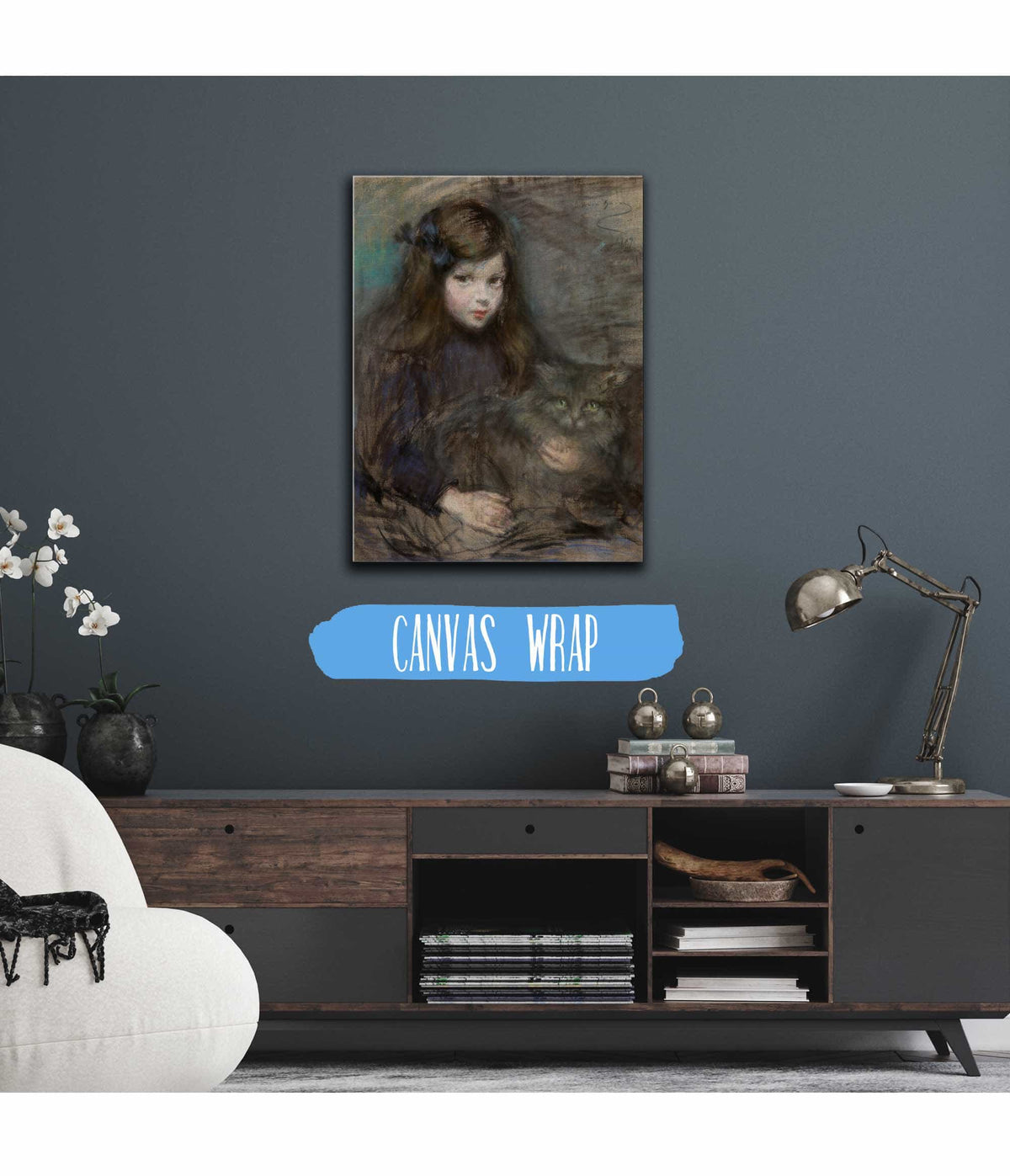 Minette And Minet by Alice Pike Barney