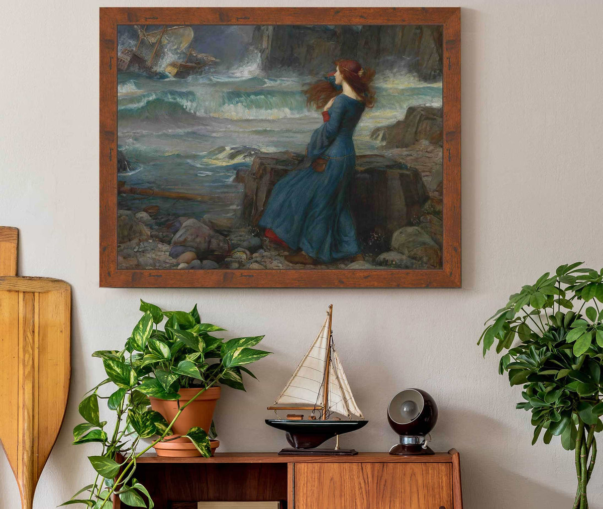 Miranda The Tempest by John William Waterhouse