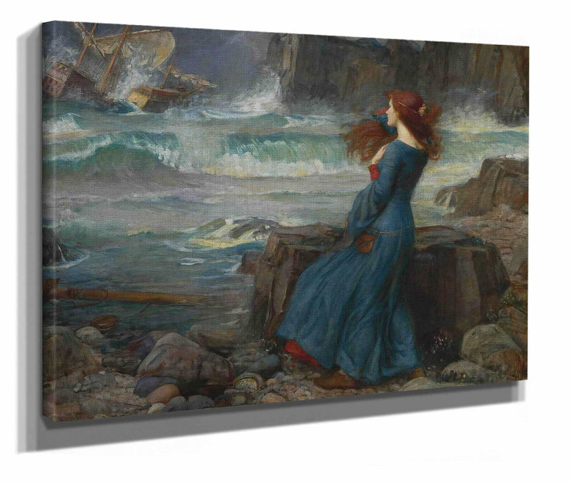 Miranda The Tempest by John William Waterhouse