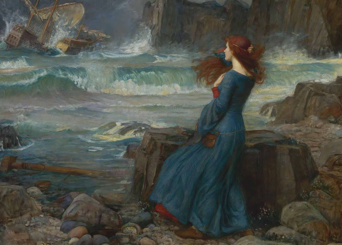 Miranda The Tempest by John William Waterhouse