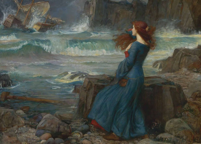 Miranda The Tempest by John William Waterhouse