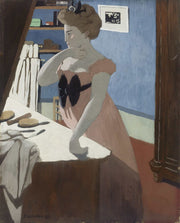 Misia A Sa Coiffure Misia At Her Dressing Table by Felix Vallotton