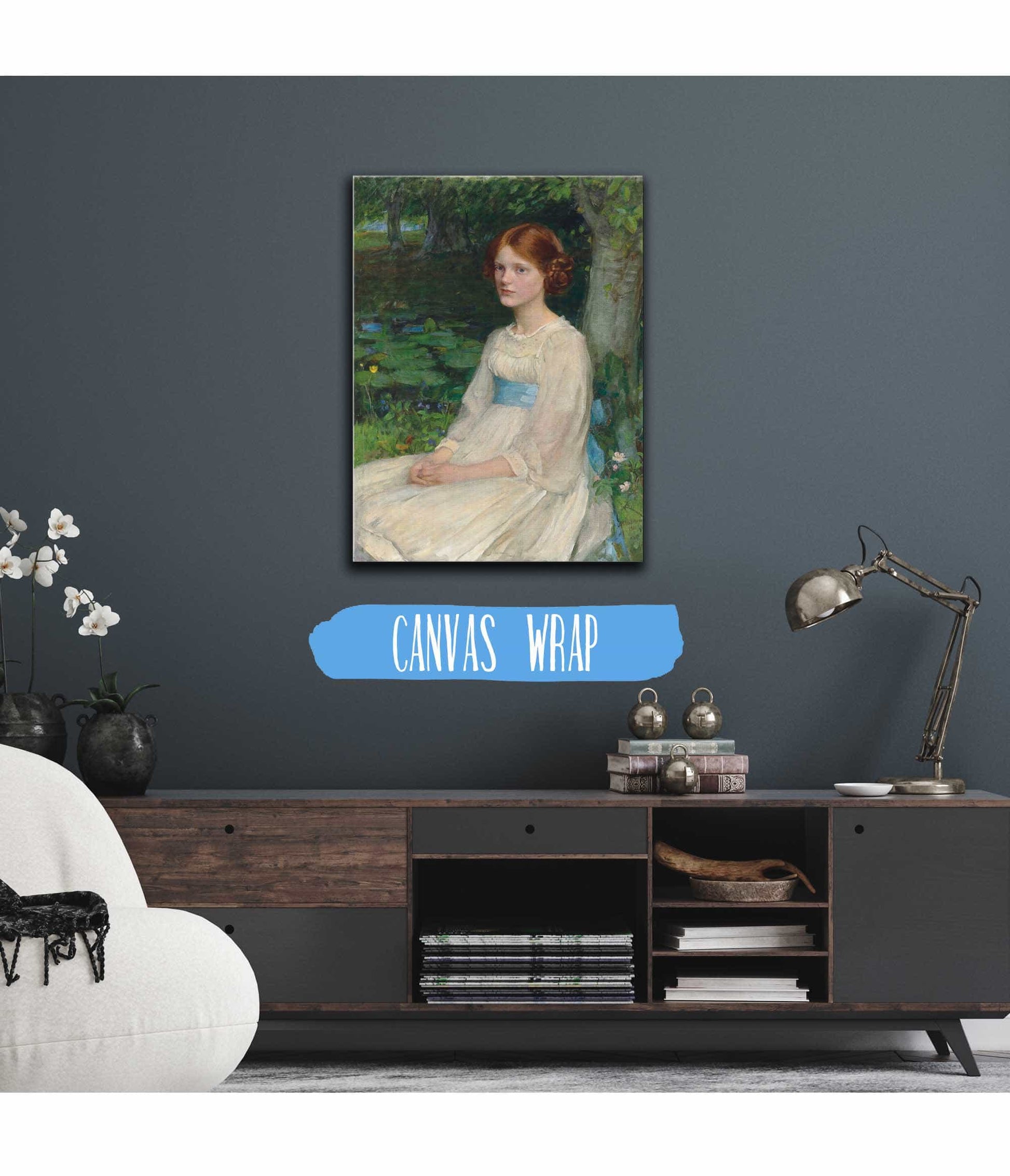 Miss Betty Pollock by John William Waterhouse