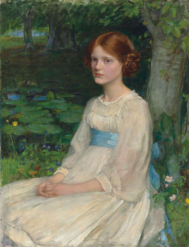 Miss Betty Pollock by John William Waterhouse