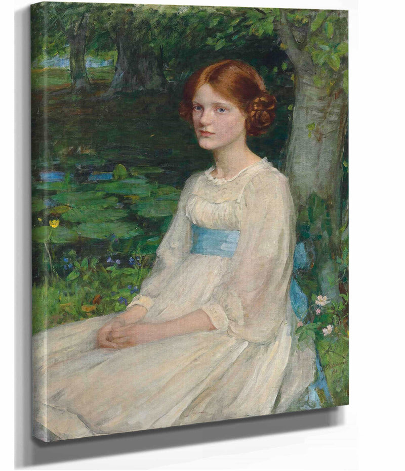 Miss Betty Pollock by John William Waterhouse