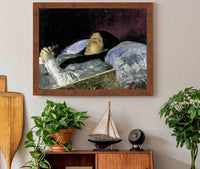 Miss Del Castillo On Her Deathbed by Mariano Fortuny Marsal