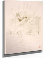 Miss Ida Heath Danseuse Anglaise  by Henri De Toulouse Lautrec