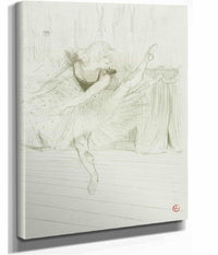 Miss Ida Heath English Dancer by Henri De Toulouse Lautrec