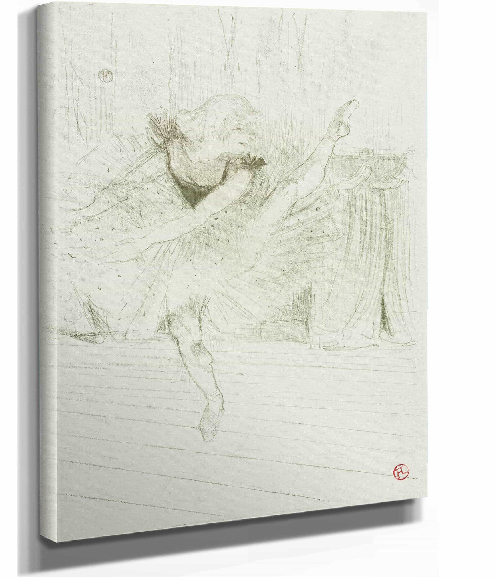 Miss Ida Heath English Dancer by Henri De Toulouse Lautrec