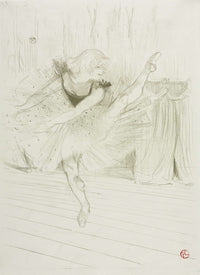 Miss Ida Heath English Dancer by Henri De Toulouse Lautrec