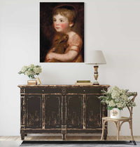 Miss Lewis With A Rabbit by John Constable