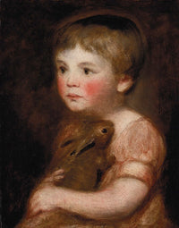 Miss Lewis With A Rabbit by John Constable