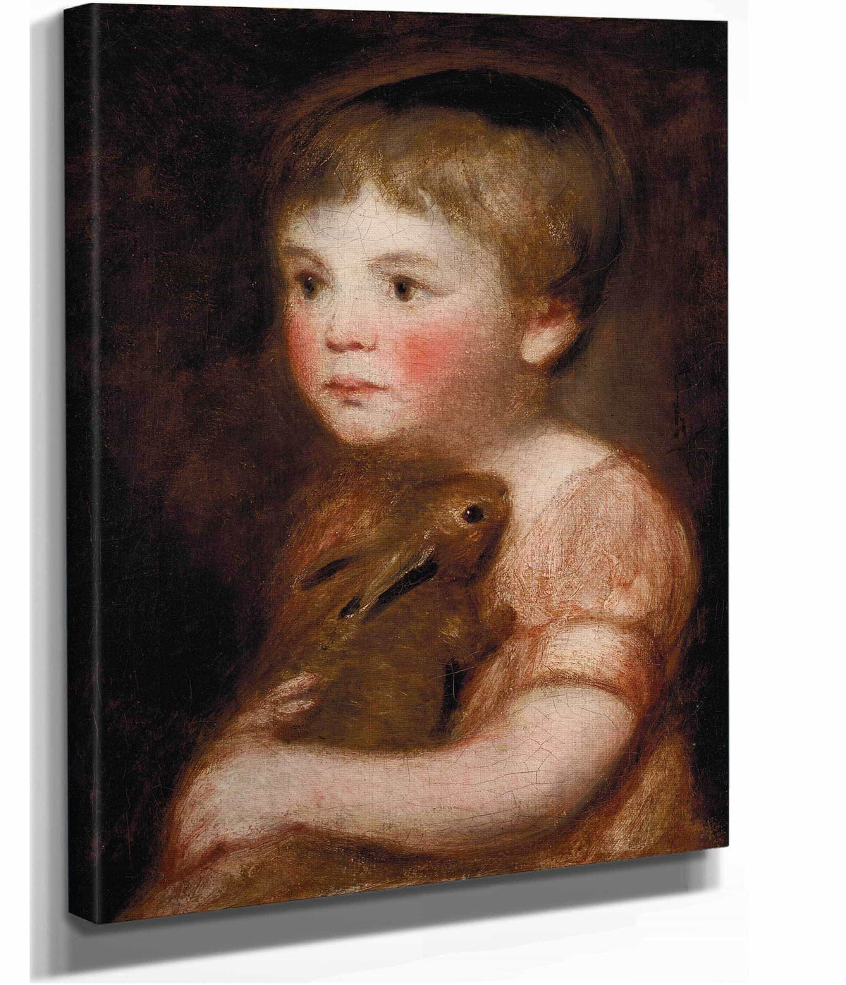 Miss Lewis With A Rabbit by John Constable