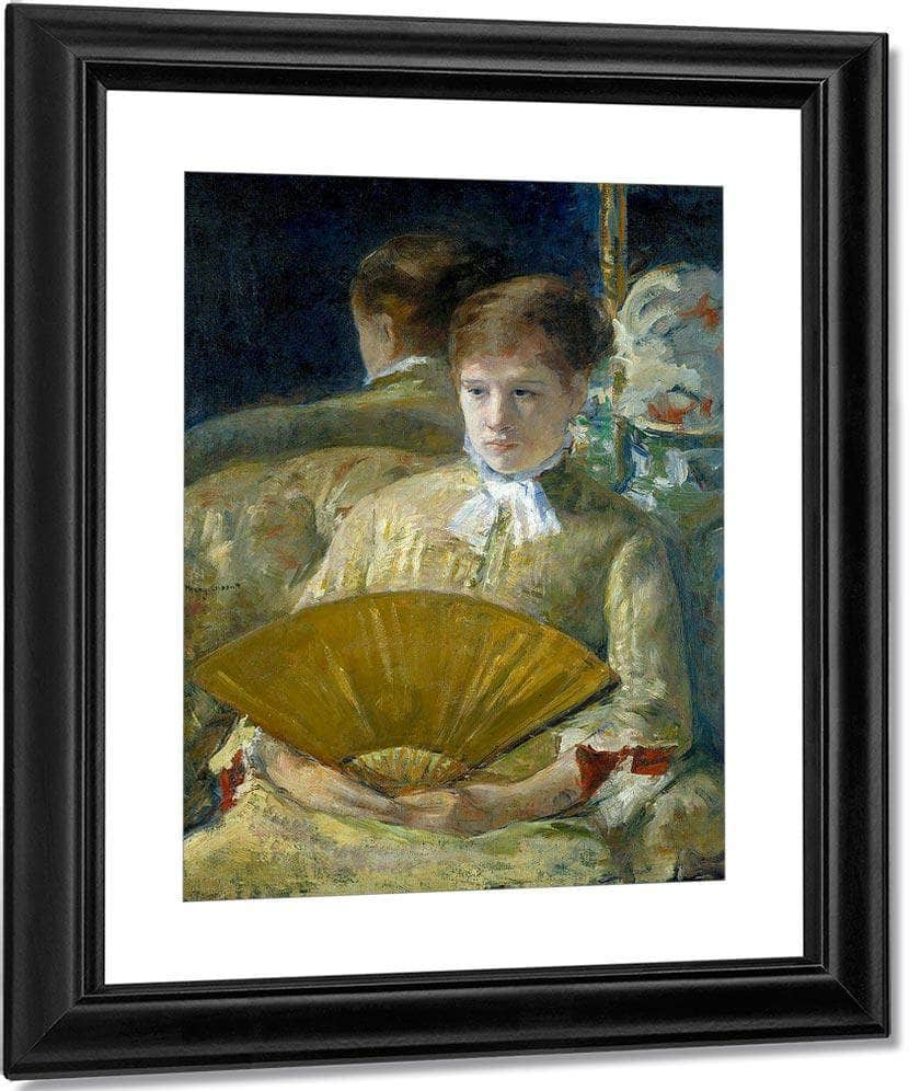 Miss Mary Ellison By Cassatt Mary Print, Canvas Art, Framed Print ...