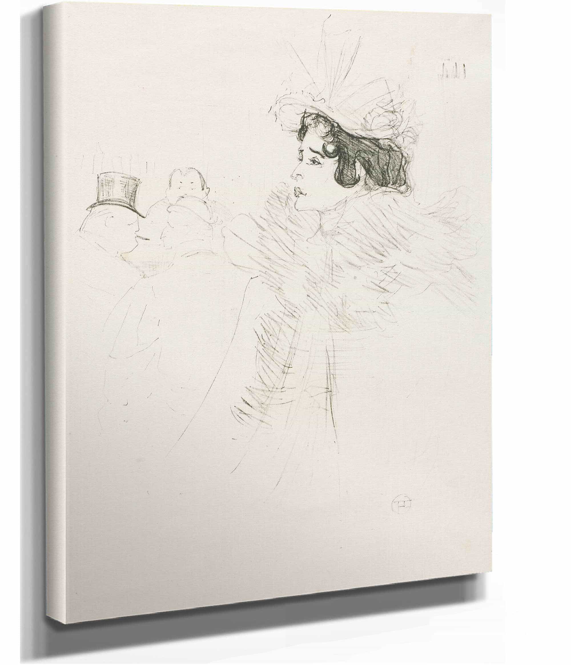 Miss May Belfort by Henri De Toulouse Lautrec