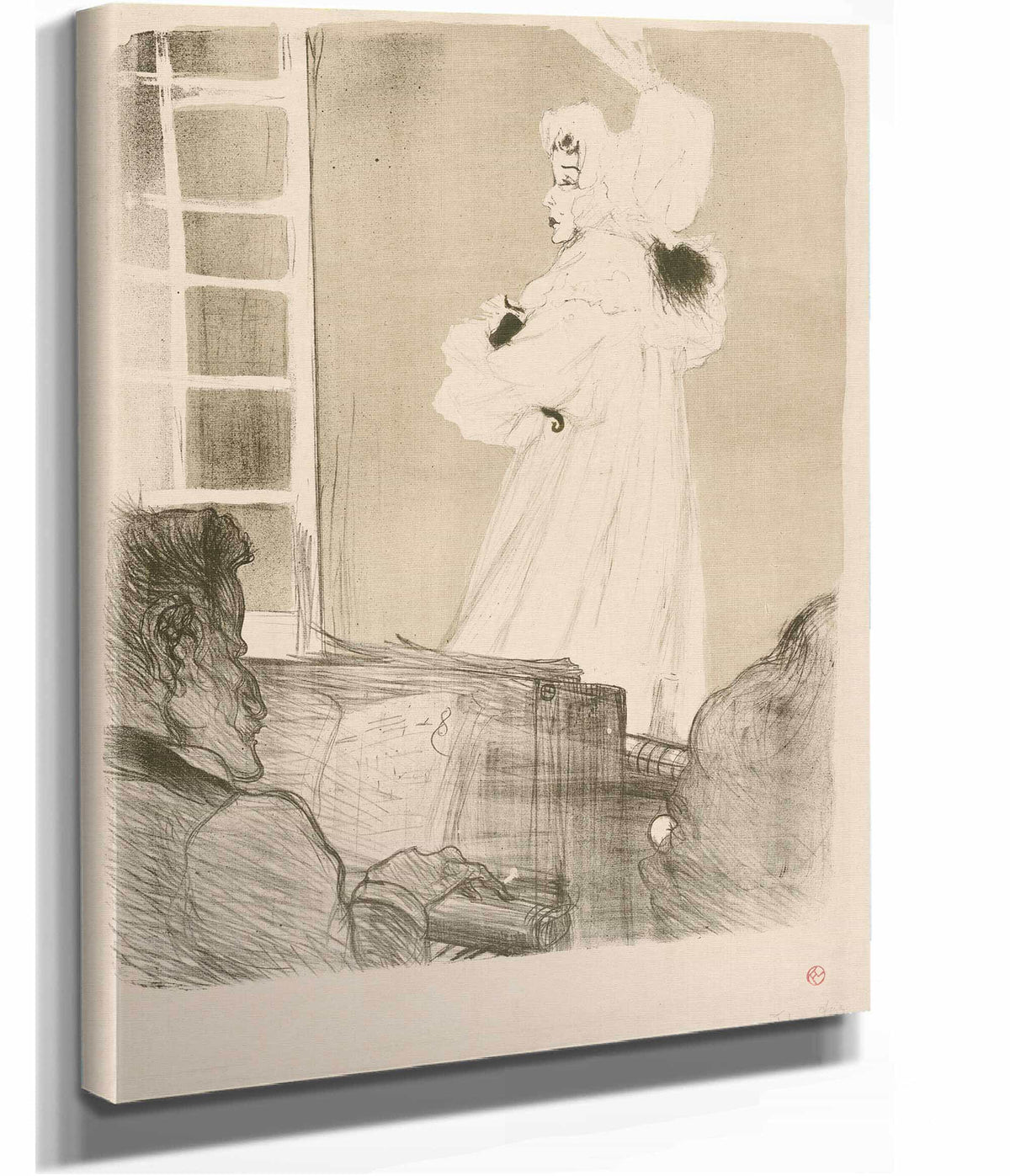 Miss May Belfort by Henri De Toulouse Lautrec