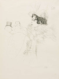 Miss May Belfort by Henri De Toulouse Lautrec