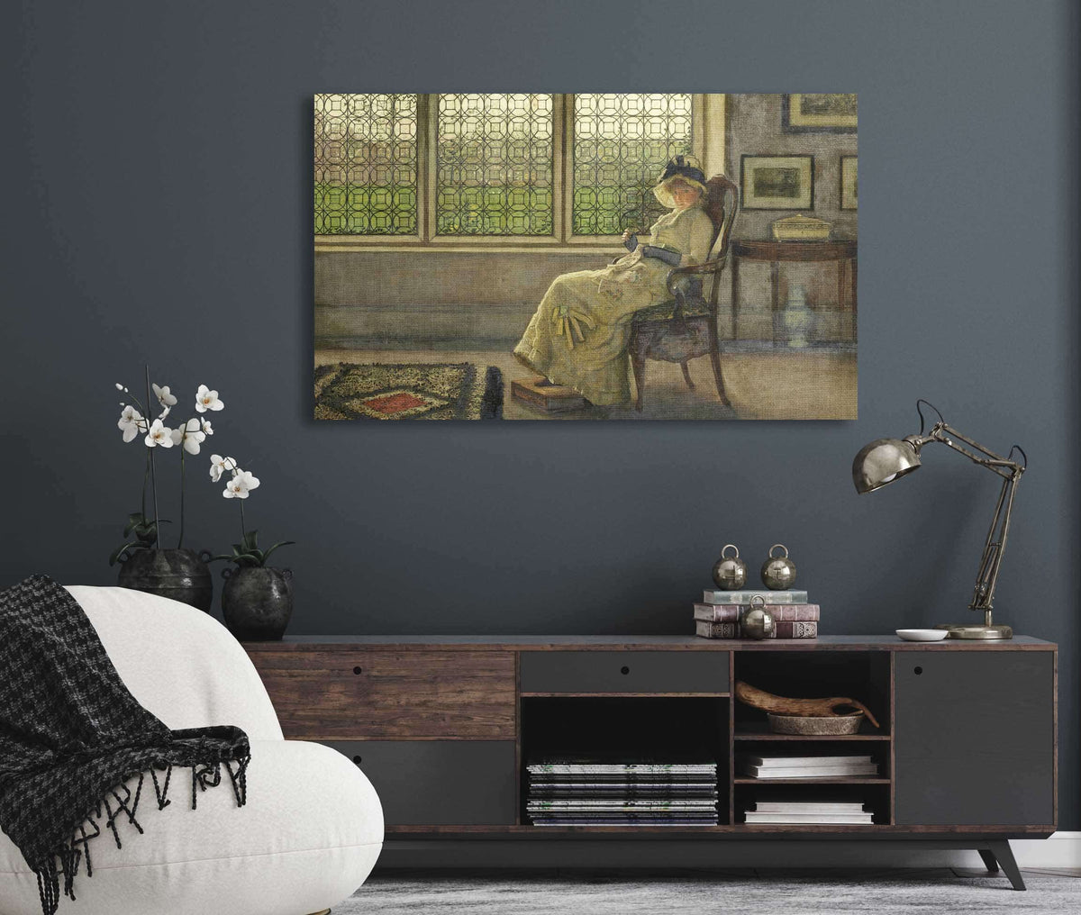 Mistress Dorothy by John Atkinson Grimshaw