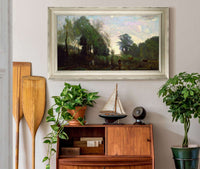 Misty Morning by Jean Baptiste Camille Corot